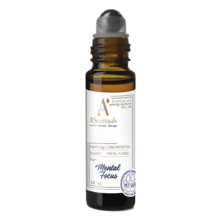 Суміш ефірних масел для концентрації уваги вихованця Mental Focus (roll) 10 ml