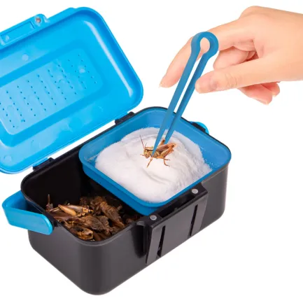 Подвійний контейнер для живого корму Terrario Live Food Box 13x9x7см — Фото 3