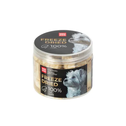 Ласощі для собак WAUDOG Treats Freeze dried Минтай, 30 г — Фото 1