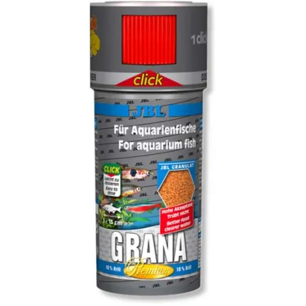 JBL (ДжБЛ) Grana Krill корм для риб, 250 мл, преміум з дозатором.