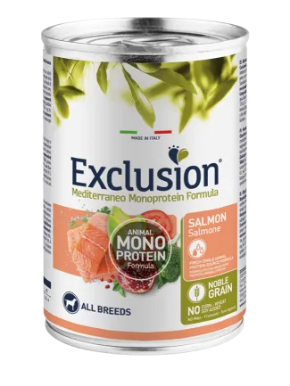 Exclusion Adult Salmon корм для дорослих собак всіх порід з лососем 400 г
