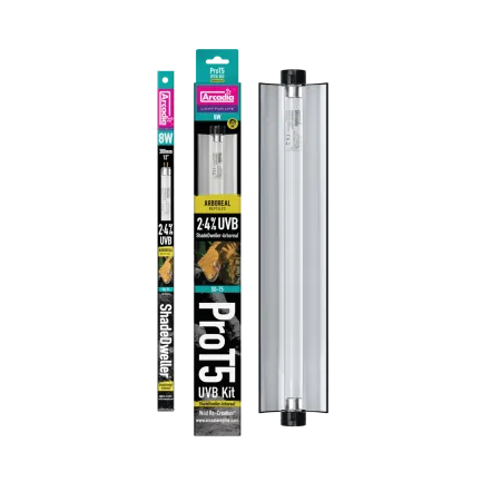 ARCADIA PRO T5 UVB KIT SHADEDWELLER ARBOREAL 2,4% UVB 8 WATT (R2100345) ультрафіолетова лампа для рептилій — Фото 2
