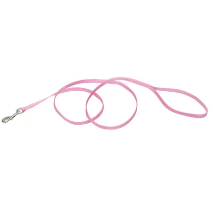 Coastal Nylon Leash КОСТАЛ НАЙЛОН повідець для собак, 1смХ1.2м Cвітло рожевий