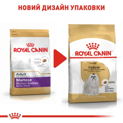 Сухий корм Royal Canin MALTESE ADULT для дорослих собак породи Мальтез 1,5 кг — Фото 1