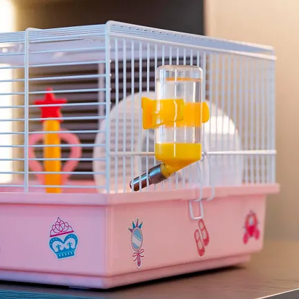 Ferplast CAGE CRICETI 9 PRINCESS WH(x1) Клітка для хом'яків з декором — Фото 7