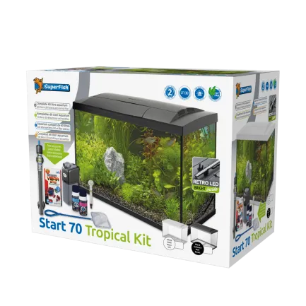 Акваріумний стартовий набір SuperFish Start 70 Aquarium Kit White (A4050287) — Фото 2
