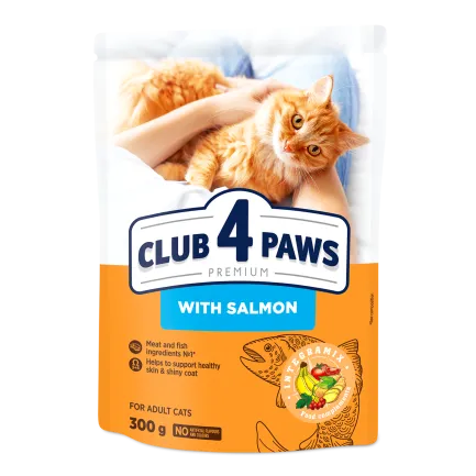 С4Р Premium сух лосось коти 0,3 кг