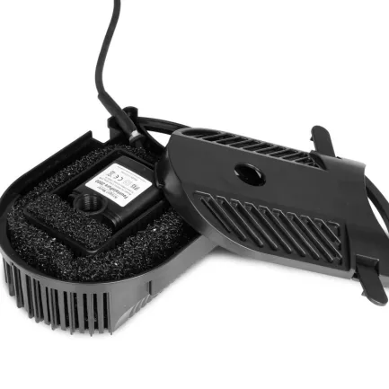Фонтан-фільтр для ставка Kruger Meier FountainPure 2000 — 3 в 1: насос, фільтр, фонтан (1500 л/год) — Фото 9