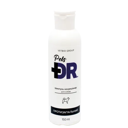 Шампунь-Кондиціонер Dr.Pets, протизапальний, для собак, 150 мл