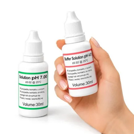 Калібрувальний розчин для датчиків pH Aquario Buffer Solution Set pH 7.00 та pH 4.01 30мл. — Фото 1