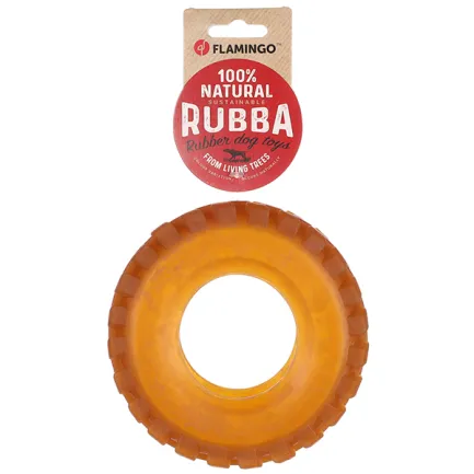 Flamingo Rubba Tire ФЛАМІНГО ШИНА ГУМОВА іграшка для собак 15(Д) х 15(Ш) х 5(В) см