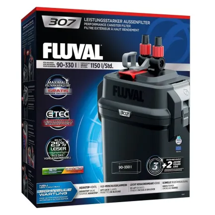 Фільтр зовнішній FLUVAL 307 1150л/г, д/аквар.90-330 л.