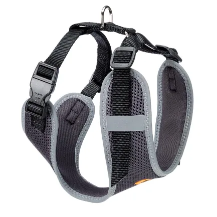 Ferplast NIKITA P M HARNESS BLACK Шлея, нейлон, чорна