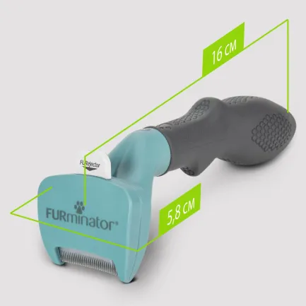 Фурмінатор FURminator для котів з короткою шерстю, розмір S — Фото 9