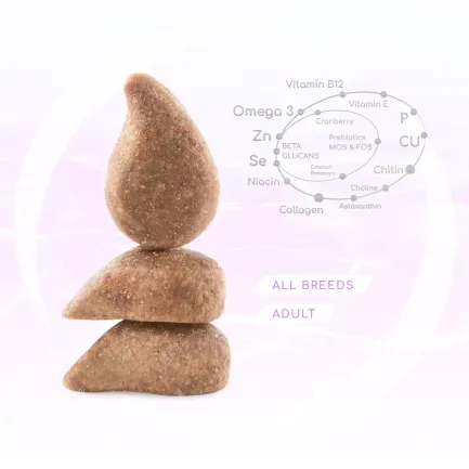 OPTIMEAL™. Б`ЮТІ ГАРМОНІЯ. М’ЯКИЙ ЗАСПОКІЙЛИВИЙ ЕФЕКТ. Сухий корм для котів, морепрод, 1,5 кг — Фото 2