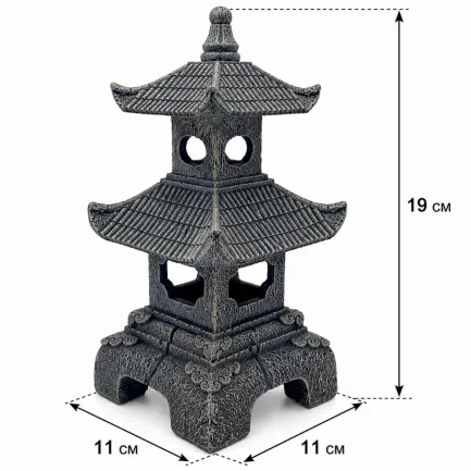 Декорація Hobby Senso Temple 11×11×19см для акваріума і тераріуму (41731) — Фото 1