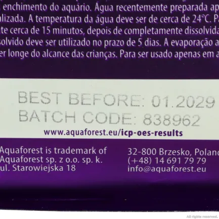 Сіль для морського акваріуму Aquaforest Sea Salt 22кг (730259) — Фото 2