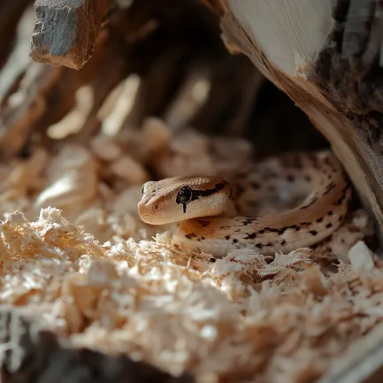Натуральна деревна підстилка Aventerra Sweden SNAKEEY Wood Tiny 4 л для гризунів і змій — Фото 3
