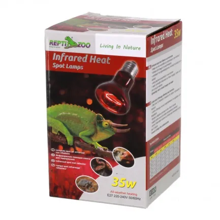Інфрачервона нагрівальна лампа Repti-Zoo Infrared Heat 35W (R63035) — Фото 2