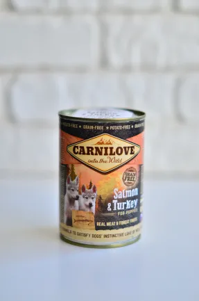 Вологий корм Carnilove Salmon &amp; Turkey для цуценят, лосось та індичка, 400 г — Фото 5