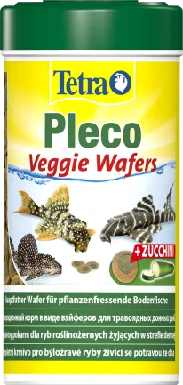 Корм Tetra Pleco Veggie Wafers для травоїдних донних рибок, 110 г (пластинки)