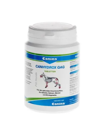 Вітаміни Canina Canhydrox GAG для собак, при проблемах з суглобами та м'язами, 200 г (120 таб)