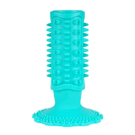 Іграшка для собак Bronzedog PetFun Dental на присосці з пискавкою 15 х 10 см M — Фото 2