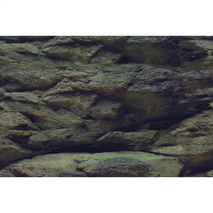 Акваріумний задній фон Aqua Nova Скелі/Рослини 100x50см (ROCK/PLANTS L) — Фото 3