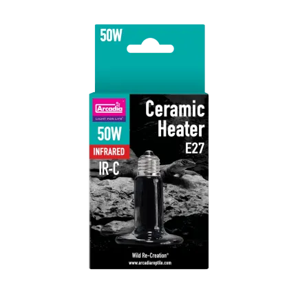 ARCADIA CERAMIC HEATER BULB 50 WATT (R2100090) лампа нагріву для рептилій