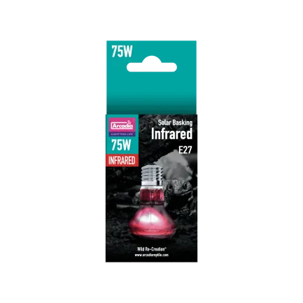 ARCADIA INFRARED BASKING SPOT 75 WATT (R2100175) інфрачервона лампа для рептилій