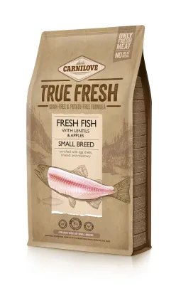 Корм сухий для собак малих порід Carnilove True Fresh Fish Adult Small Breed з рибою, 4 кг