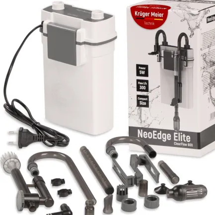 Зовнішній фільтр Kruger Meier NeoEdge Elite 800 зі скіммером для акваріумів 40–80 л — Фото 4