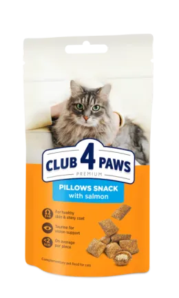 Club 4 Paws Подушечки з куркою для дорослих котів, 0,06 кг