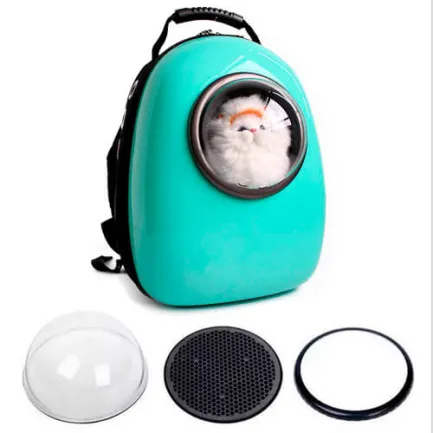 Рюкзак-переноска для тварин AnimAll SpacePet, м&amp;apos;ятний