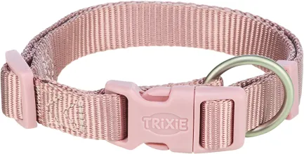 Нашийник Trixie Premium для собак S 25–40 см 15 мм світло-рожевий — Фото 1