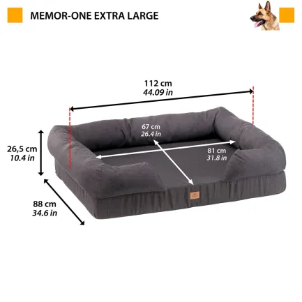 Ferplast MEMOR-ONE XL BEDDING М'яке місце — Фото 1