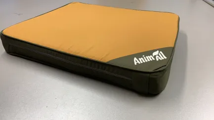 Лежанка AnimAll Max S ORANGE для собак і котів, помаранчевий, 60×50×6 см