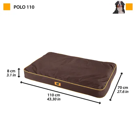 Ferplast POLO 110 М'яке місце коричневе, TECH-текстиль — Фото 1