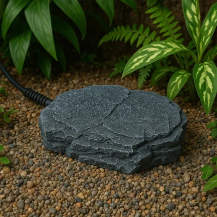 Нагрівальний камінь з регулятором температури Repti-Zoo Dimmer Heat Rock 12W 20x27x3 см (AHR0612P) для тераріумів — Фото 1