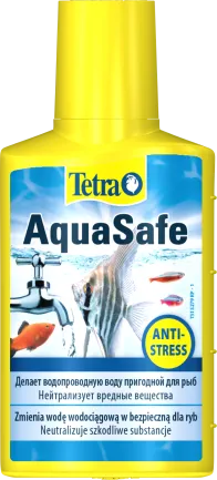 Засіб Tetra AquaSafe для підготовки води в акваріумі 50мл на 100л — Фото 1