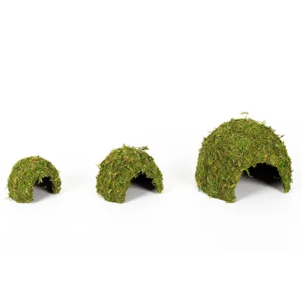 Схованка з моху Repti-Zoo Natural Mossy Dome M 14x10,5 (ERS25M) — Фото 4