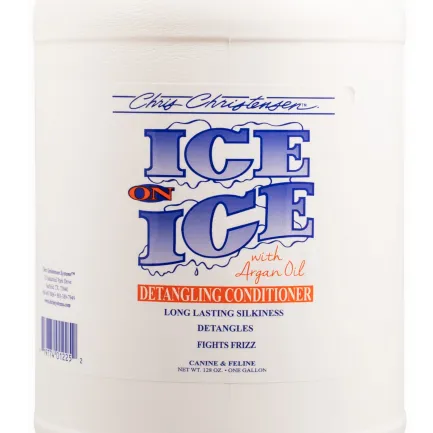 Кондиціонер для собак і котів Chris Christensen Ice on Ice для розплутування шерсті, 3,8 л — Фото 3