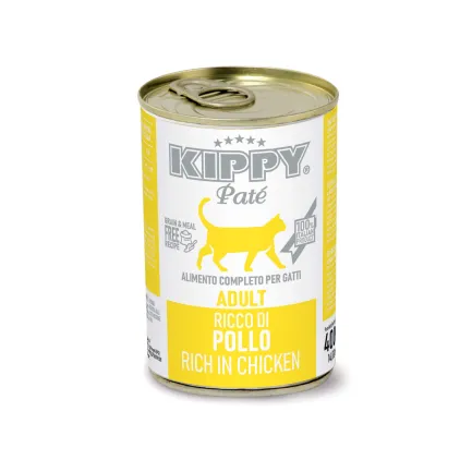 KIPPY вологий корм для котів - паштет з курятиною 400гр