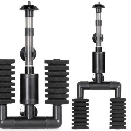 Внутрішній фільтр Kruger Meier AeroTwin S для акваріума 20-60 л, 350 л/год, 3 Вт — Фото 2