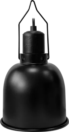 REPTO DOME E27 FITTING 14CM BLACK (R2300010) світильник для тераріума — Фото 1