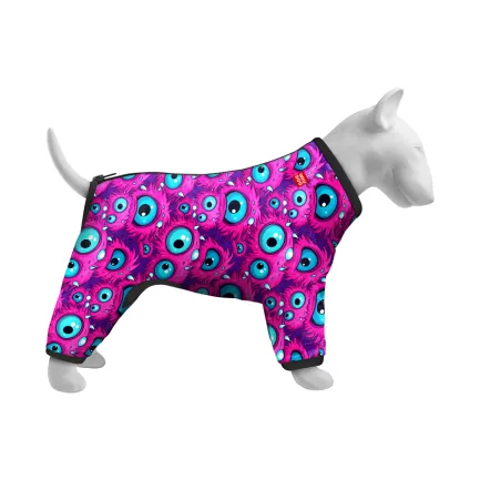 Вітровка для собак WAUDOG Clothes, малюнок "Око монстра", XS30, В 43-45 см, С 27-30 см — Фото 2