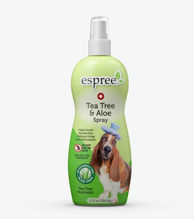 ESPREE Tea Tree &amp; Aloe Spray Спрей з олією чайного дерева для собак 355 мл