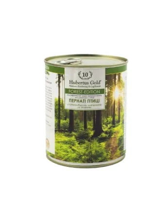 Hubertus Gold. Консерви для собак. Перната птиця 800 г