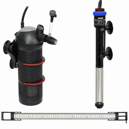 Акваріум Eheim vivaline LED 144 arctic 80×40×45 см з LED, фільтром і нагрівачем, без тумби (0613103) — Фото 4
