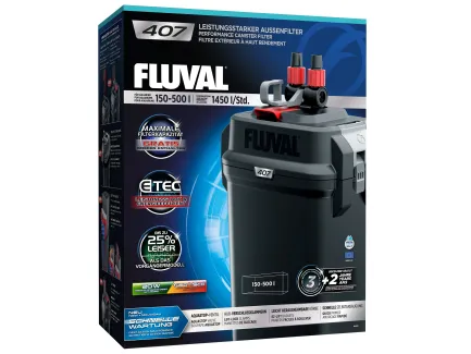 Зовнішній фільтр Fluval «407» для акваріума 150-500 л